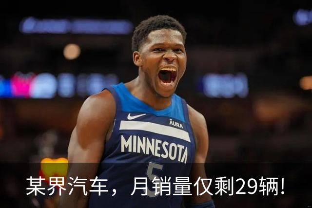 某界汽车，月销量仅剩29辆!